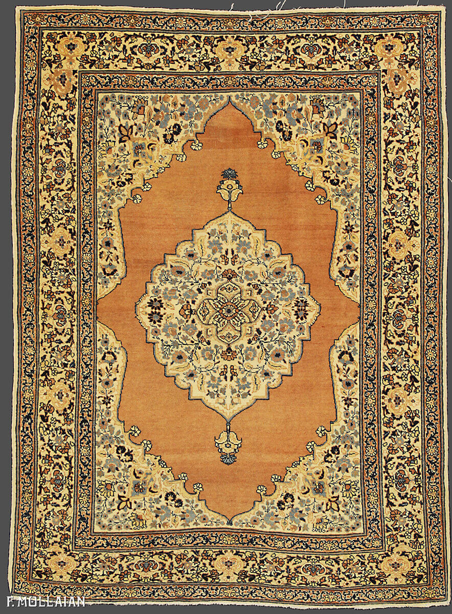 Tappeto Persiano Antico Tabriz Hagi Gialili n°:38319138